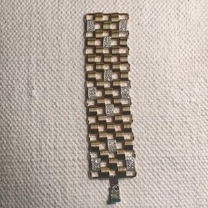 Nolan Miller Gold & Diamond Bracelet